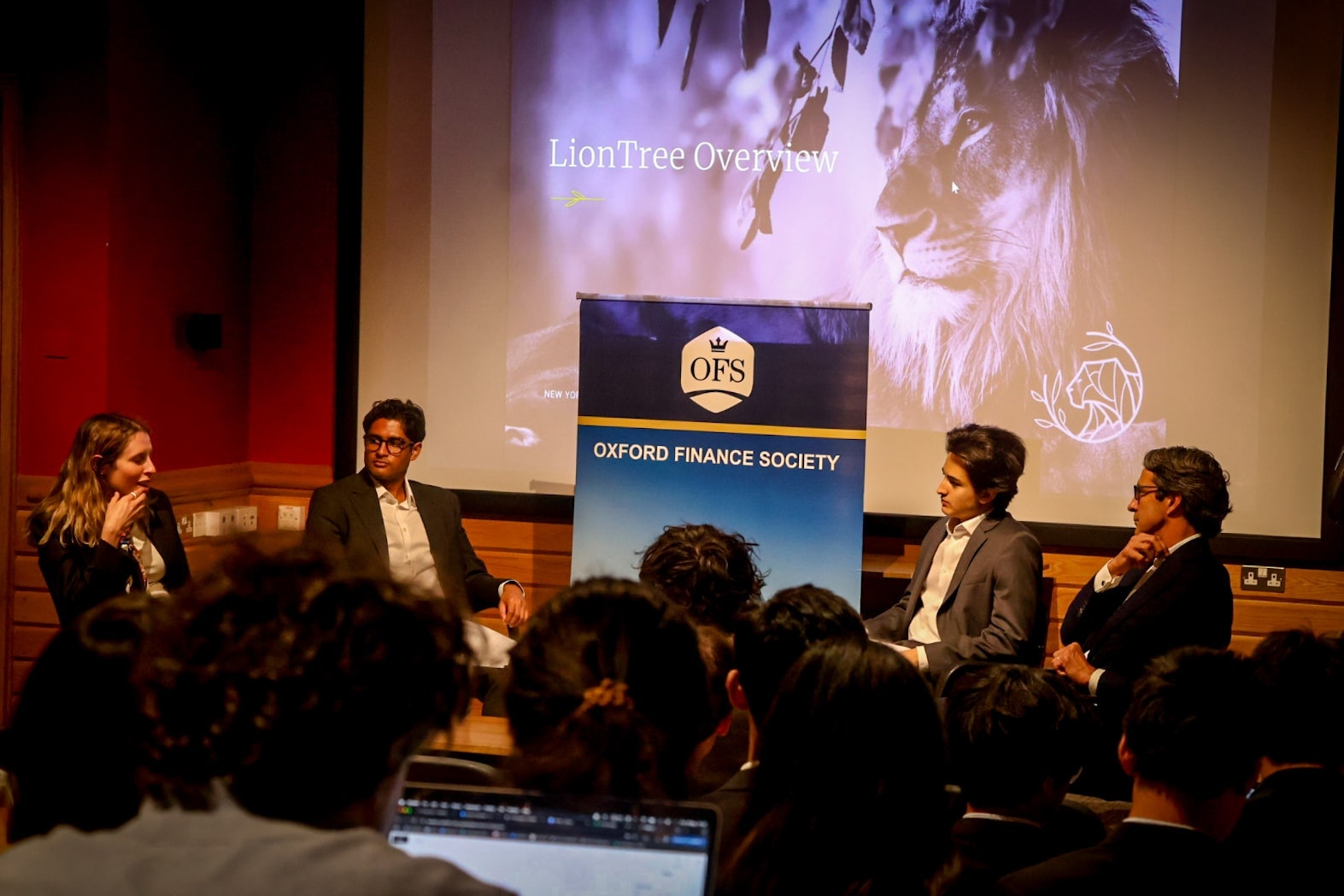 Oxford Finance Society panel discussion event